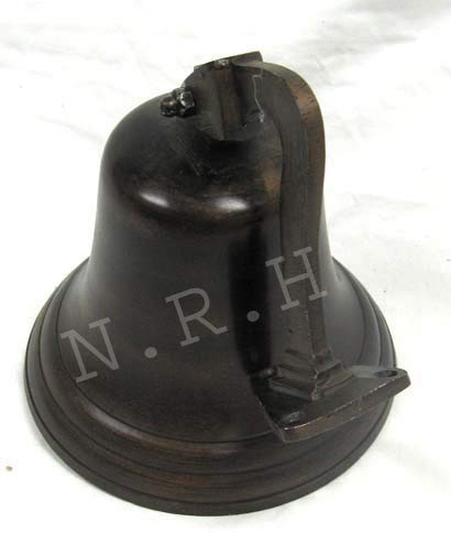 Cascabel náutico de latón envejecido para decoración del hogar