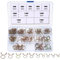 120 Pcs Clip à Ressort Tuyau Serre-Joints, Collier de Serrage pour Fixer Tuyaux Souples Durites Collier Durite Essence - 5/6/7/8/9/10/11/12/13/14mm