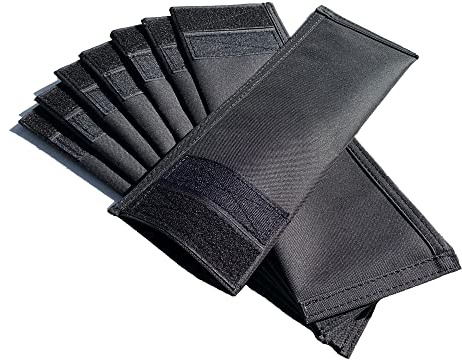 8 pcs filler sandbags for weighted vest, Black