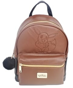 Nomadict | Sac à Dos | Fashion Gaming Evoli | Pochette de Rangement Console | Licence Officielle Pokémon | Doté de 5 compartiments intelligemment agencés | Fabriqué avec des matériaux premium