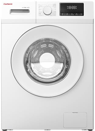 Corbero - Lavadora Carga Frontal | CLT9BL1423 | 9 Kg | 1400 Rpm Inverter | 16 Programas | Vapor | Inicio Diferido | Lavado Rápido | Puerta XXL | Blanco
