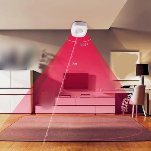 For Tuya Smart Motion Sensor WiFi PIR Detector with Remote Control, Voice Commands via For Alexa and Integration