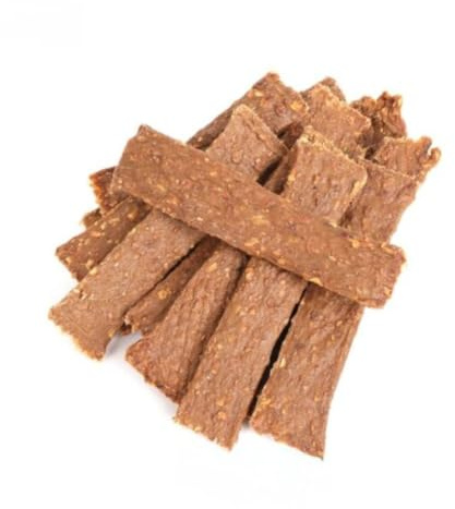 DEI NATURE Bandes d'oie, Snack Naturel pour Chiens, 400g,Convient régime Barf