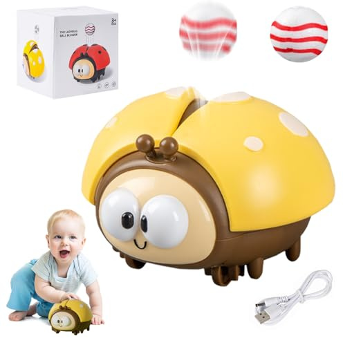 Palla Elettrica Galleggiante Per Bambini, Giocattolo elettrico di palla galleggiante, Coccinella Kit Educativo per Bambini, Set Educativo Prescolare Coccinella, per Asilo Compleanno Casa Viaggio (A)