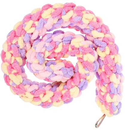 JOINPAYA Climbing Rat Toy and Cage Hamster Toy, Wear-resistant Woven Rope with Colorful Hanging Design for Guinea Pigs, Sugar Gliders, and Small Rodent Supplies