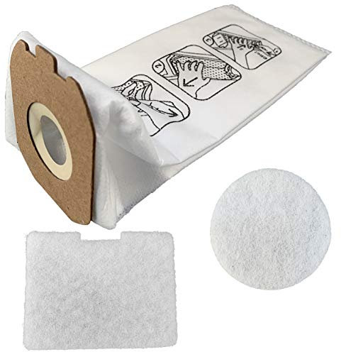 10 sacchetti per Aspirapolvere Rowenta ZR0050 RH7403IA - RH7456 Comfortline, RH7621IA - RH7666IA, RH7821WB - RH7866WA Powerline, RH8030WH, RH8037WA, RH8050, RH8055WA Extreme Baggged