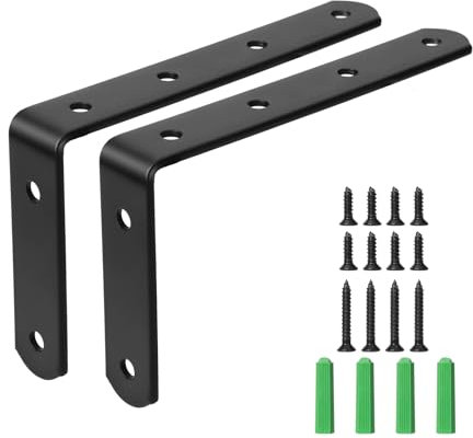 2 Stück Metall Möbelanker, Kindersicherheit Kippschutz Möbel-Wandanker Strapazierfähig Bücherregal Schrank Anti-Kipp-Set mit Trockenbauankern und Schrauben, zur Verhinderung von Stürzen