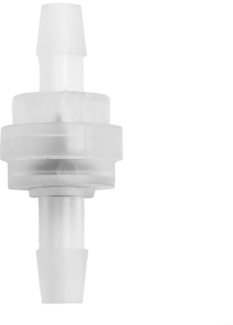 Válvula antirretorno de 3 mm a 12 mm para uso marino y automotriz con indicador de dirección de fluido (6 mm)