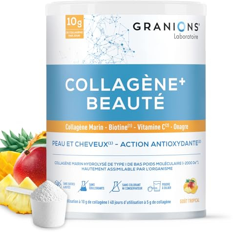 Acide Hyaluronique - Granions Collagene Marin Beaute N1 Pharmacies - Poudre