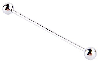 Delaman Cuadrada Clip Barra Pin, Alfiler de Cuello de Camisa para Hombre, Clip de Corbata para Hombre Clip de Corbata de Collar de Acero en Tono Plateado para Hombre Broche con Clip de Barra 6 cm