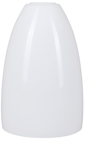 Lampenglas weiß Ø 160mm Ersatzglas Lampenschirm Glas Pendelleuchte E27 glänzend