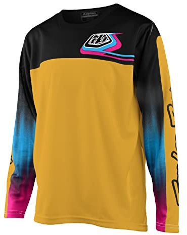 Troy Lee Designs, MTB Trikot Jungen, Gelb, S