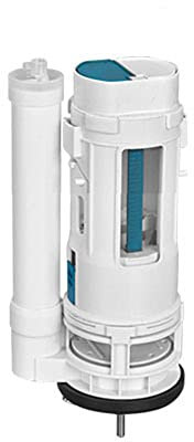 Robinet de chasse d'eau double de 21 cm, kit de rechange pour réservoir de 21 à 25 cm de hauteur pour salle de bain, bureau à domicile