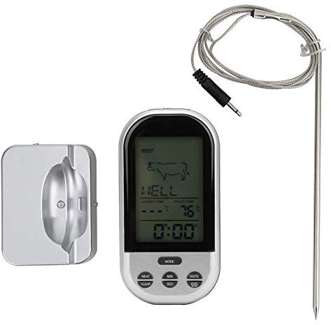 BWLZSP Thermomètre Alimentaire Avec Sonde Pour Barbecue - Mesure Précise De La Température De Cuisson