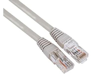 Hama Netzwerkkabel CAT5e (Korb, Kabel, RJ45 (8p8c)-Plug, 1 Gbit/s, 3m, U/UTP 1) grau