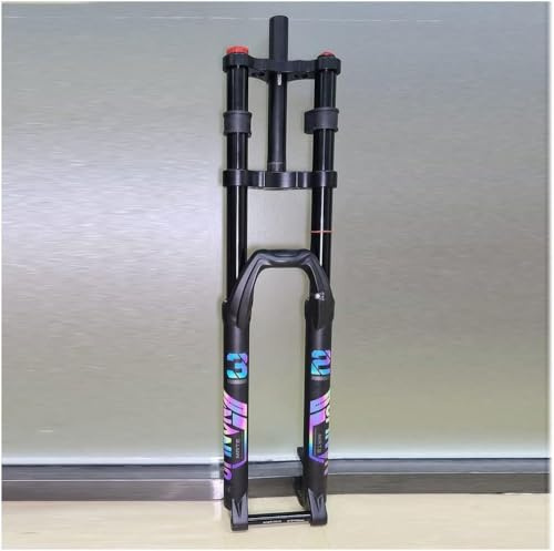 KUNYOS 27.5 29 Mountain Bike Suspension Fork Downhill DH/XC MTB Air Fork Travel 150Mm Rebound Adjustable 28.6Mm Straight Double Shoulder Fork Thru Axle 15 * 100Mm HL,27.5inch