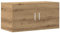 vidaXL Wandschrank Artisan-Eiche 80x39x40 cm Holzwerkstoff, TV-Hängeschrank, TV-Hängeschränke, schwebender TV-Schrank, Wandschrank, TV-Wandschrank