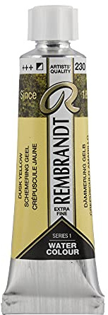 Rembrandt Watercolour Tube 10 ml Dusk yellow 230 (05012300)
