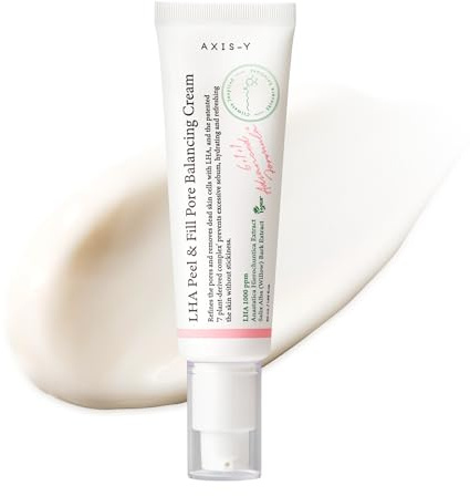 AXIS-Y Crema Lha Peel & Fill Pore Balancing Rimuovi Punti Neri E Minimizza I Pori Per Il Viso Crema Idratante Per Il Viso Vegana Coreana Per Tutti I Tipi Di Pelle