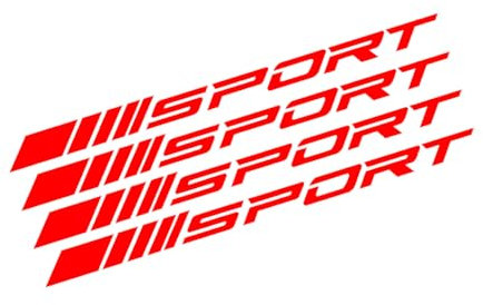 4 stycken | vinylklistermärken bilklistermärken dekaler för bilfälgar | sportklistermärken bildekoration klistermärken | reflekterande klistermärken | 150 x 20 cm