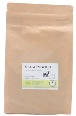ALMICANNA: Fårguld pellets organiskt NPK-gödselmedel 500 g – amedment i Living Soil – universellt långtidsgödselmedel för cannabis