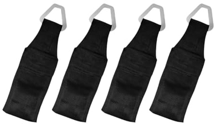 Milageto Ancoraggi di fissaggio per cassone di camion, sostituiscono ancoraggi di montaggio del portellone posteriore in nylon per ganci da viaggio per il, 4 Pezzi