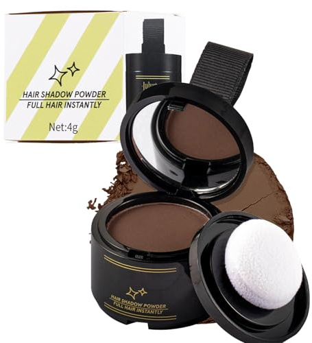 Polvo de cubierta de raíz - 4G Polvo de raíz impermeable para el cabello | Tinte de raíz resistente a la transpiración duradera | Cabello sombreado-techo de cabello para mujeres, hombres, viajes