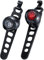 CatEye Orb Bike Lights Set - Bright 50-Lumen Front Bicycle Light & 30-Lumen Rear Lamp | Multiple Flash Modes MTB | Compact & Water-Resistant Bicycle Lights for Safer Cycling | Cycle Accessories