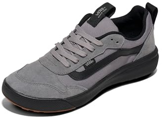 Vans Men's Range EXP Shoe | Athletic Fashion Sneakers for Walking, Hiking & Everyday Wear, Suede/Canvas Frost Gray/Black, 9.5