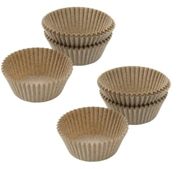 Zenker 9918550 Lot de 80 moules muffins en papier, caissette à cupcake, moule à muffins, Papier, Brun, 7 x 5 x 3 cm