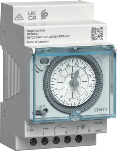 Schaltuhr Elektromechanisch EHN111 3250617201087 Hager