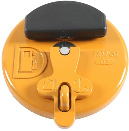 Psdndeww Bouchons de carburants pour pelleteuse traités anti-rouille, faciles à utiliser, couvercles de réservoirs d'excavatrice, installation simple