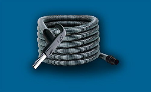 AERTECNICA tubo flessibile elettrificato 9 mt Quick Flow 32mm per aspirapolvere con interruttore avviamento e variatore di velocità, AP239