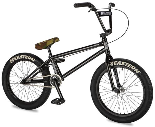 Eastern Bikes Wolfdog BMX Bike, 20-Inch, Full Chromoly Frame (Black)