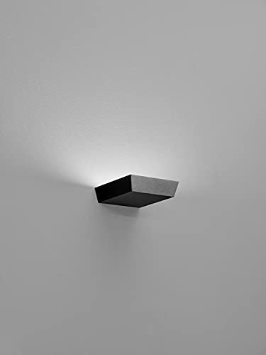 Helestra Cor Wandleuchte LED, schwarz matt