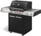 Enders Gasgrill UNIQ PRO 3 IK CRUSTER, 3-Edelstahlbrenner + Seitenkocher, Heat Range-Brenner, Switch Grid, 800 °C Turbo Zone, Simple CLEAN,doppelwandige Garhaube, Warmhalterost, Cruster® #8609