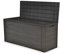 Dynamic24 Auflagenbox in Holzoptik mit Tragegriff Gartenbox Gartentruhe Auflagen Kissen Garten Box Truhe Terrasse Balkon Aufbewahrung (300 L)