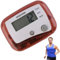 Pedometer zum Gehen, digitales LCD-Display, kurze Entfernung von Meilen / km, leichte Arbeitsplatte mit Clip, für Männer, Frauen, Erwachsene, ältere Menschen