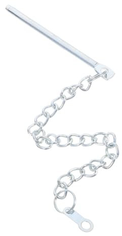 Abaodam Chaîne de Fixation pour Parasol Extérieur Accessoire Métallique pour et Remplacement Pratique pour Umbrellas