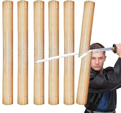 Tameshigiri Tatami Mat - Objetivo de práctica de corte de espada japonesa para Katana, 71 x 34 pulgadas, hecho de paja auténtica para entrenamiento de artes marciales samurái