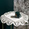 Winlauyet 30cm/55cm Rosentraum Plauener Tischdecke Stickereien Luftspitzen Spitze Becher Deckchen (55 x 55 cm)