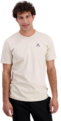 Le Coq Sportif Homme Ess Tee N°1 M T-Shirt, Beige, M EU