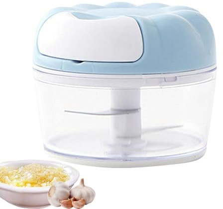 Hachoir manuel - Hachoir manuel pour hacher le piment et les légumes | Outil de cuisine Hachoir manuel pour sauce, salade, pesto, houmous, salade de chou et