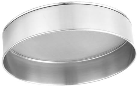 ARTSEWPLY Tamizador de Harina de Acero Inoxidable Redondo Malla Fina Ultrafino para Repostería y Tamizado de Azúcar Colador Manual para Masa Pan y Pasteles