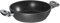 STONELINE Made in Germany Servierpfanne 24 cm Antihaft Pfanne Hoher Rand zum fettfrei Braten, Antihaftbeschichtet mit echten Steinpartikeln, Induktionspfanne für alle Herdarten und Backofen, Grau