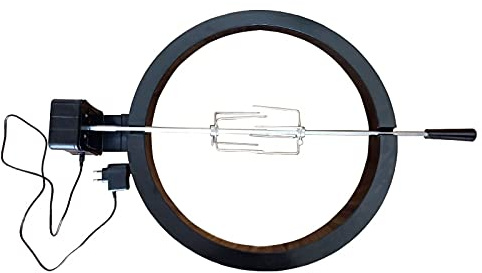 KAMADO BONO Charcoal BBQ Grill Kettle Rotisserie Ring for Kamado Bono Grande Limited Grills I Electric Barbecue