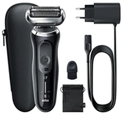 Series 7 71-N1000s Nass- und Trocken-Shaver mit Reisekoffer, Schwarz