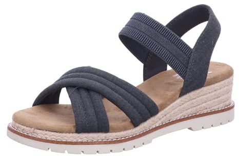 Skechers Desert CHILL Dolce Crossing Donna, Tessuto antracite, 38.5 EU