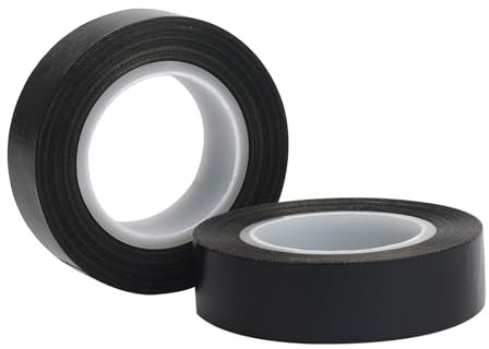 Bande de Téflon de 15mm × 10m,2 Pièces Ruban Adhésif de PTFE,Ruban en Téflon Haute Température pour Machine à Emballer Sous Vide,Imprimante 3D,Scellage par Impulsion, Machine de Fusion à Chaud