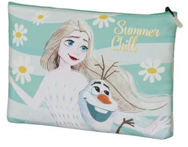 Disney Die Eiskönigin 2 (Frozen 2) Chill-Soleil Kosmetiktasche, Blau, 30 x 22 cm
